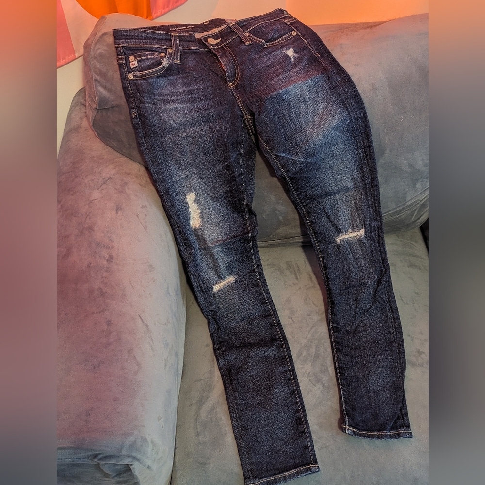 AG jeans distressed